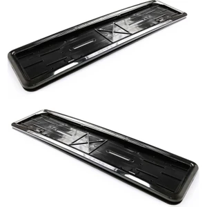 EFEAKS Gecmelı Sıyah Plaka Altı Abs