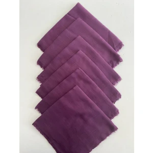 6 Adet Düz Renk Tülbent