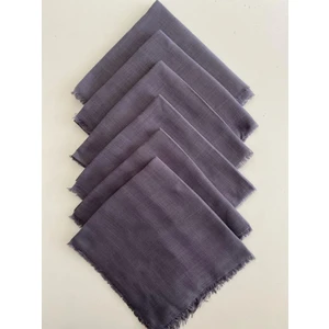 6 Adet Düz Renk Tülbent