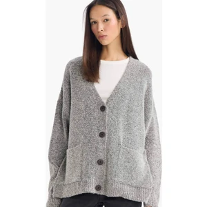 Oversize V Yaka Hırka E8271AX25WN