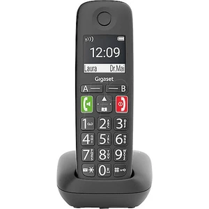 E290 Geniş Ekran Siyah Telsiz Dect Telefon
