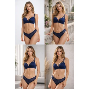 Kadın Iç Çamaşırı Takımı Dantelli Fantezi