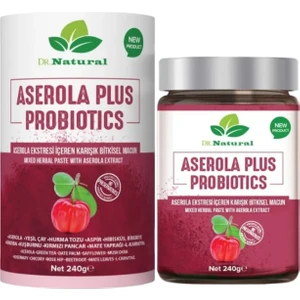 Dr. Natural Aserola Prebiyotik-Probiyotik Acerola Macun 240 Gr. Colon Temizleme Kürü