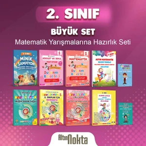 Altın Nokta Yayınevi 2. Sınıf Bilsem - Kanguru - Olimpiyat Seti