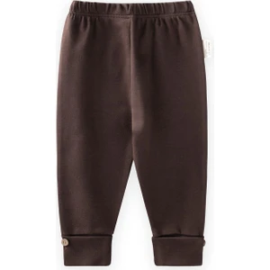 Uzayabilen Tayt Pantolon 0-3 Yaş Kahverengi