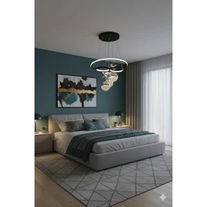 Galaksi 3 Top Siyah Avize