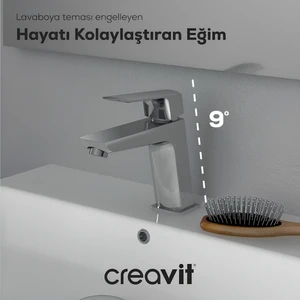 Slope Krom Lavabo Bataryası SP1500