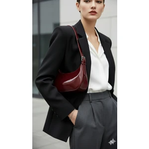 Trend Rugan Baget Omuz Çantası