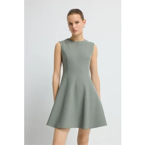 Kolsuz Evaze Elbise Mint 12445751000