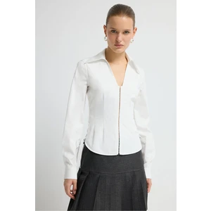 Adl Bağcık Detaylı Gömlek Beyaz 13045953000