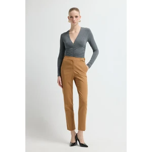 Gabardin Pantolon Camel 15344236002