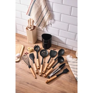 Dailytools Silikon Mutfak Set 10 Parça Siyah AR262986