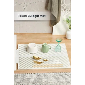 Silikon Bulaşık Kurutma Matı Maxi Boy 44X33CM