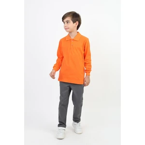 Dıgıl Kids Turuncu Polo Yaka Lakost