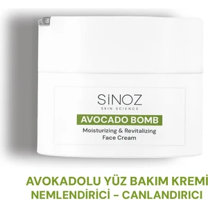 Avokado Bomb Canlandırıcı Nemlendirici Yüz Bakım Kremi  50 ml