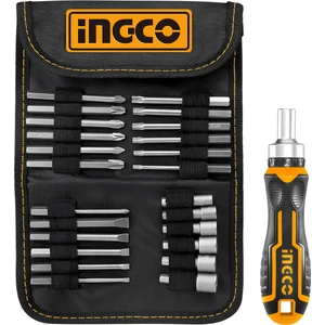 Ingco HKSDB0268 26 Parça Cırcırlı Bits (Hex) Tornavida Seti