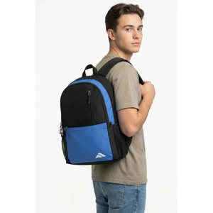 nil-06 Unisex Çok Gözlü Geniş Hacimli Terletmeyen Ortopedik Sırt Destekli Lise Ortaokul İlkokul Okul Çantası