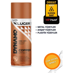 Kluger Sprey Boya Gümüş Bakır Efekt