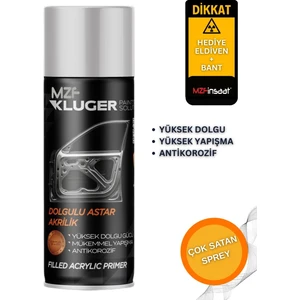 Kluger Sprey Akrilik Dolgulu Astar Gri