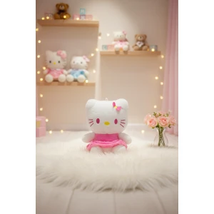 Hello Kitty Pembe Peluş 21CM