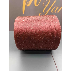 Pi Yarn Pullu El Örgü Ipi 400 gr Bordo