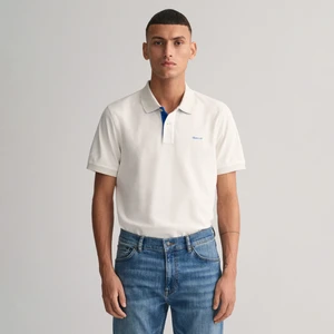 Erkek Beyaz Regular Fit Polo