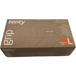 Grip Tenty Latex Pudralı Eldiven  100'LÜ