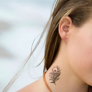 ART-039 Geçici Dövme,geçici Tattoo 15,5X15,5CM Vücut Dövmesi,kol Bilek Dövme,boyun Dövme,sırt Dövme