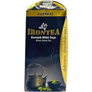 İrontea Bitkisel Sindirim Destek Çayı-Kilo Kontrolüne Yardımcı