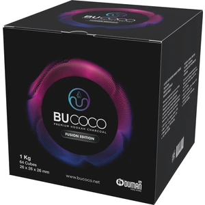 BUCOCO 26MM KÜP NARGİLE KÖMÜRÜ - 1KG - FUSİON EDİTİON