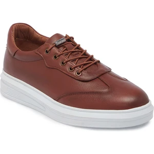 Taba Hakiki Deri Erkek Sneaker - E25S1AY57526-A29