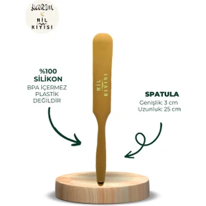 Silikon Mutfak Gereçleri Düz Spatula