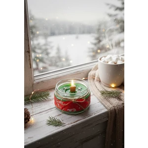 Trend Mum Christmas Yeni Yıl Dekoratif Parfüm Kokulu Mum  Yılbaşı Mumu 300GR  Yılbaşı Hediyesi