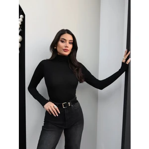 Esra Helvacı Dik Yaka Transparan Bluz