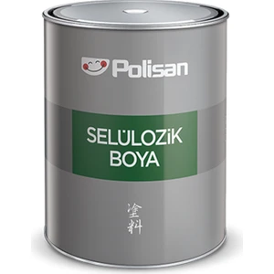 Endüstriyel Selülozik Boya Mat Siyah  0,75