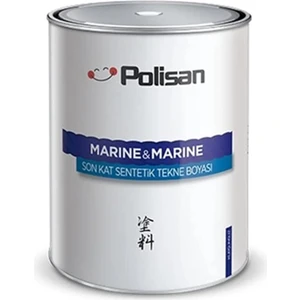 Marin Sentetik Tekne Boyası Beyaz 0,75 L