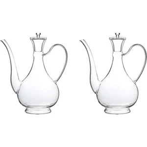 Mien Ibrik Cam 2'li Yağdanlık 750ML