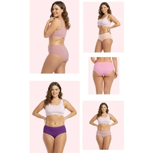 New Lilla 1007 Kadın  Mix 5'lı Günlük Bato Külot