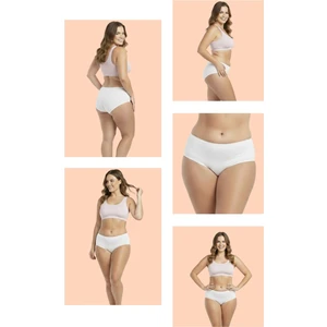 New Lilla 1007 Kadın  Mix 5'lı Günlük Bato Külot