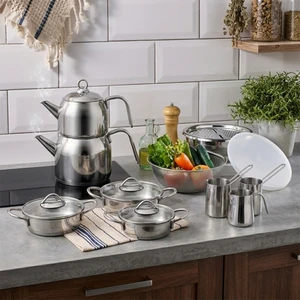 Mix 17 Parça Mutfak Seti