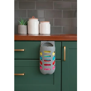 Gri, Plastik Poşetlik Saklama ve Düzenleme Kutusu