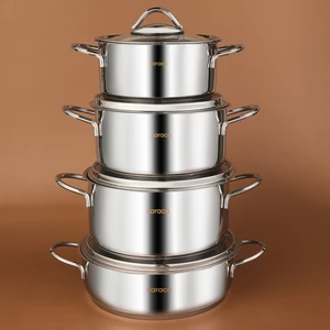 Sakura Powersteel 316+ Çelik 8 Parça Tencere Seti