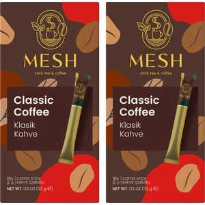 Mesh Stick Granül Kahve Klasik Kahve 2 Paket Birarada