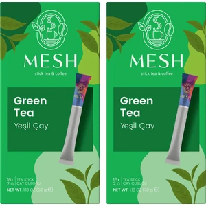 Mesh Stick Yeşil Çay Bitki Çayı 2 Paket Bir Arada