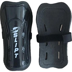 CKSpor Cırtlı 2 Adet Futbol Tekmeliği | Kaval Koruyucu Halı Saha Dizlik, Yetişkin & Çocuk Siyah