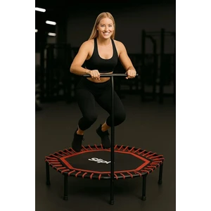 Slipt 135 Cm (54 İnç) Tutmalı Step Trambolin | Ev Tipi Fitness & Kardiyo Trambolini