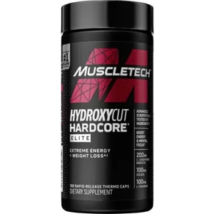 Hydroxycut Hardcore Yeni Version Elite Thermogenic 100 Capsul. Usa
