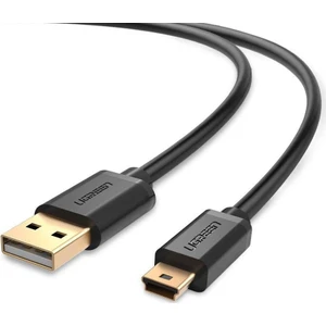 UGREEN 2.0 A USB-A & Mini-USB, Şarj ve Data Kablosu, 1 Metre, Siyah, 10355