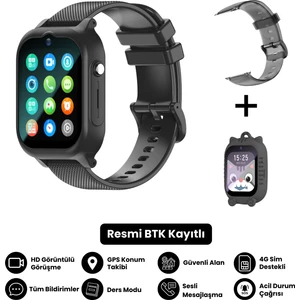 Hx Kids 4g Max Sim Kartlı Harvox Akıllı Çocuk Saati Gps Konum Takibi Arama Konuşma 4g Destekli