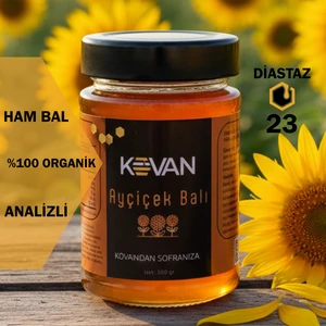 Doğal Kovan Ham Ayçiçek Balı - 300 Gr